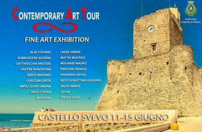 Contemporary Art Tour, Termoli (IT), Castello Svevo, 11. bis 15. Juni, Gemeinschaftsausstellung
